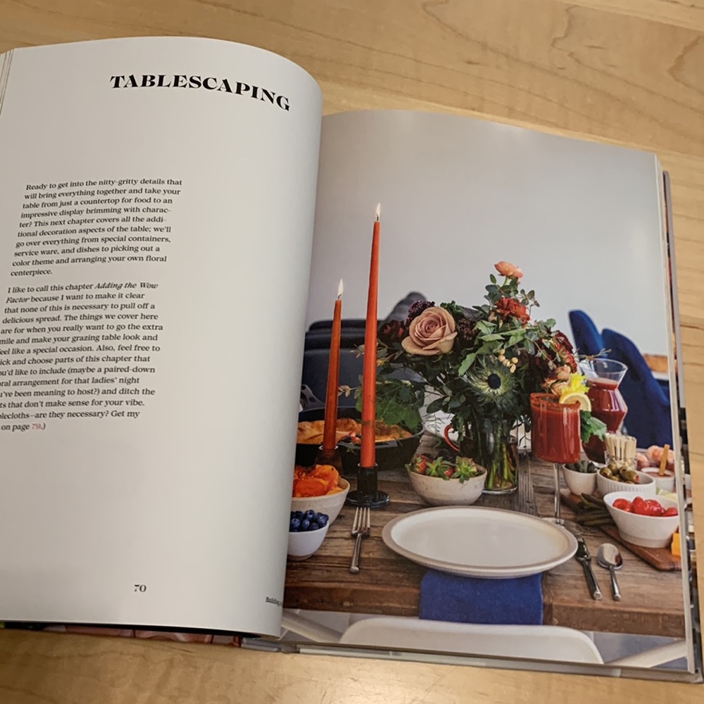 Tables & Spreads Go-To Guide Book For Entertaining Recipes Table Scapes NEW Gift